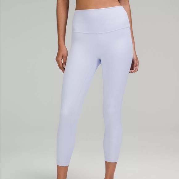 lululemon athletica Pants - lululemon Align™ High-Rise Crop 23" Pastel Blue Size 10